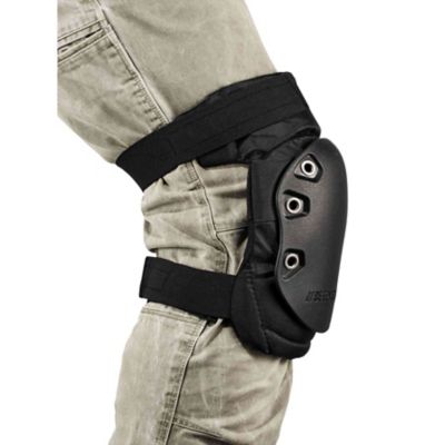 Image showing  435HL Comfort Hinged Hard Cap Gel Knee Pads with Hook and Loop