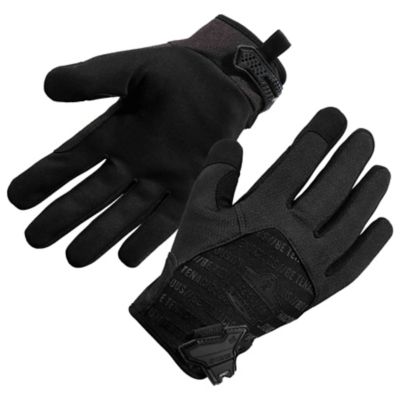 ProFlex High-Dexterity Tactical Gloves, 1 Pair, Black