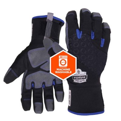 Image showing 7 th ProFlex Unisex Adult Thermal Waterproof Neoprene Winter Work Gloves with Reinforced Palms, 1-Pair