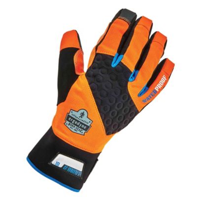 Image showing  Unisex Adult Thermal Waterproof Neoprene Winter Work Gloves with Tena-Grip, 1-Pair