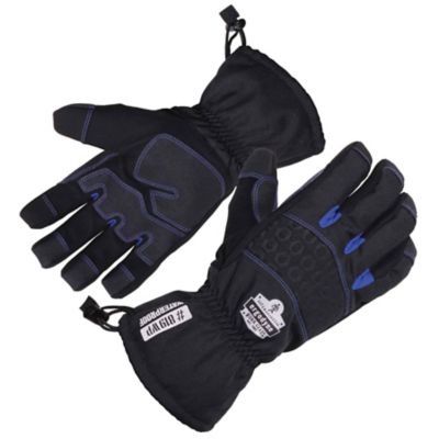 ProFlex 819WP Extreme Thermal Waterproof Winter Work Gloves with Tena-Grip, 1 Pair I can use the sprayer which is attached to the hose with the gloves on, there is enough movement in the fingers to allow me to turn it off and on and manipulate it
