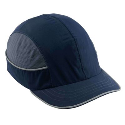 Skullerz Bump Cap Hat, Navy, Short Brim, 23343