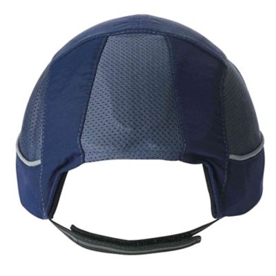 Image showing 8 th Skullerz Short Brim Bump Cap Hat, Navy, 23343