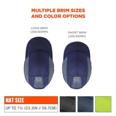 Image showing 9 th Skullerz Short Brim Bump Cap Hat with LED Lighting, Black