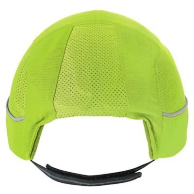 Image showing  Short Brim Bump Cap Hat with LED Lighting, Lime