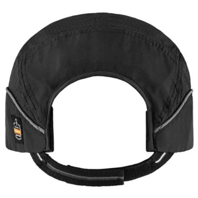 Image showing  Lightweight Short Brim Bump Cap Hat with LED Lighting, Black