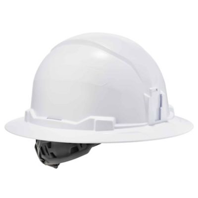 Skullerz Class E Full Brim Hard Hat with Ratchet Suspension