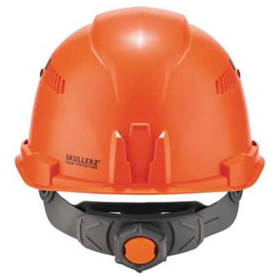 Image showing  Class C Cap-Style Hard Hat with Ratchet Suspension, Orange