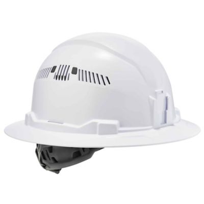 Skullerz Class C Full Brim Hard Hat with Ratchet Suspension