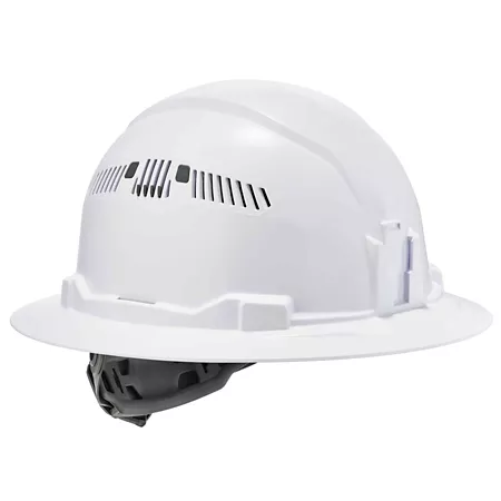 Skullerz Class C Full Brim Safety Helmet with Ratchet Suspension Hard Hats