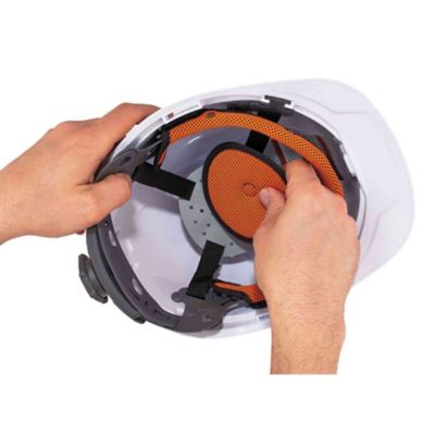 Image showing  Hard Hat Pad Replacement Top Pads, 3-Pack