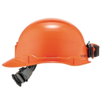 Image showing  Class E Cap-Style Hard Hat and LED Light with Ratchet Suspension
