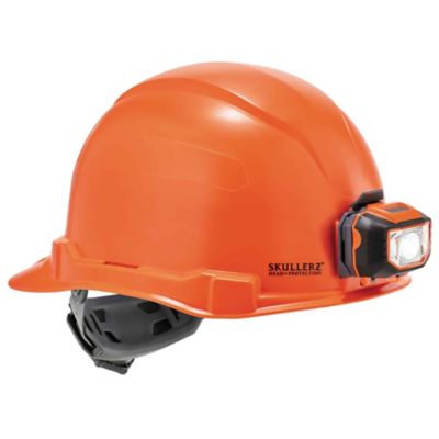 Image showing 6 th Skullerz Class E Cap-Style Hard Hat and LED Light with Ratchet Suspension