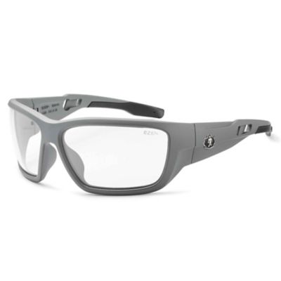 Skullerz Baldr Safety Glasses/Sunglasses, Matte Gray, Clear Lens at Tractor  Supply Co.