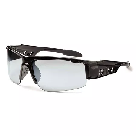 Skullerz Dagr Safety Glasses/Sunglasses Black Inner/Outer Lenses Safety Glasses