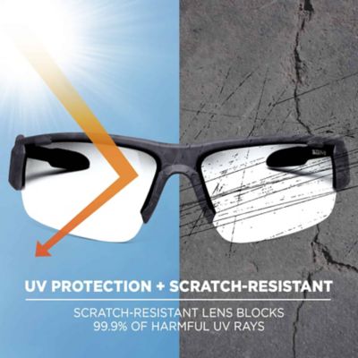 Image showing  Skullerz Dagr Safety Glasses/Sunglasses, Kryptek Highlander Frame, Clear Lens