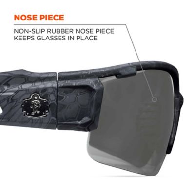 Image showing 7 th Skullerz Dagr Safety Glasses/Sunglasses, Kryptek Highlander Frame, Polarized Smoke Lens