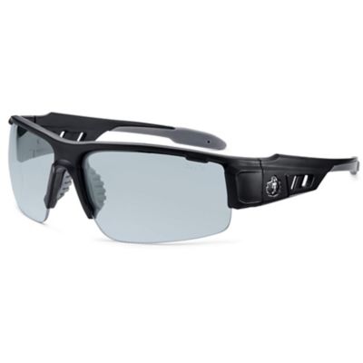 Skullerz Dagr Safety Glasses/Sunglasses, Matte Black, Anti-Fog Indoor/Outdoor Clear Lens