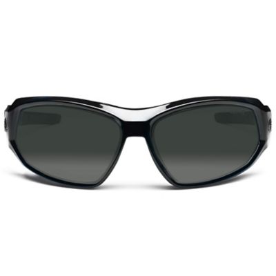 Image showing  Loki Safety Glasses/Sunglasses, Black Frame, Anti-Fog Smoke Lens