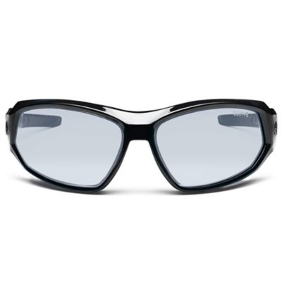Image showing  Loki Safety Glasses/Sunglasses, Black Frame, Indoor/Outdoor Anti-Fog Clear Lens