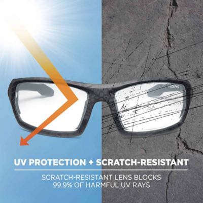 Image showing  Skullerz Odin Safety Glasses/Sunglasses, Kryptek Highlander Frame, Clear Lens