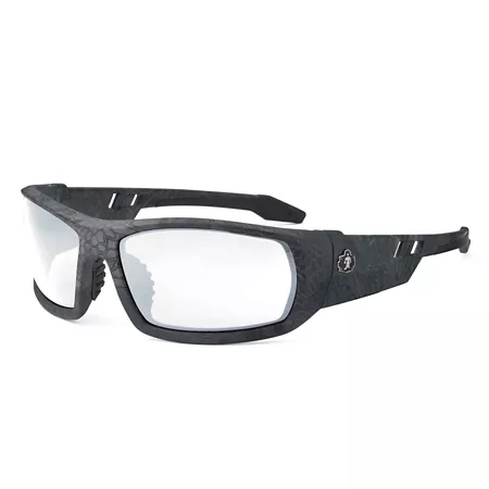 Ergodyne Skullerz Odin Safety Glasses/Sunglasses Kryptek Typhon Frame Clear Lens Safety Glasses