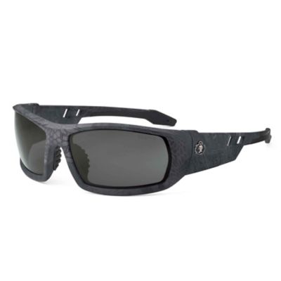 Skullerz Odin Safety Glasses/Sunglasses, Typhon, Polarized Smoke Lens