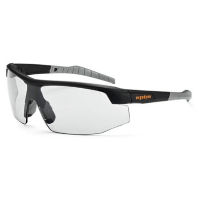 Skullerz Skoll Safety Glasses/Sunglasses, Matte Black Frame, Anti-Fog Indoor/Outdoor Lens