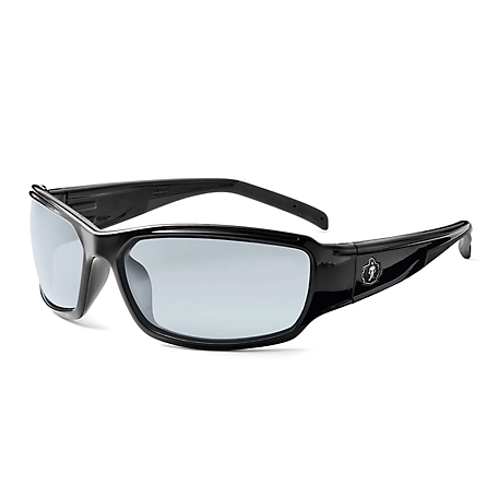 Skullerz Thor Safety Glasses/Sunglasses, Black, Indoor/Outdoor Lens