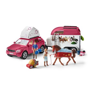 Schleich Horse Adventures Playset with Car and Trailer