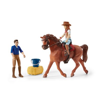 Image showing  Horse Adventures Playset with Car and Trailer
