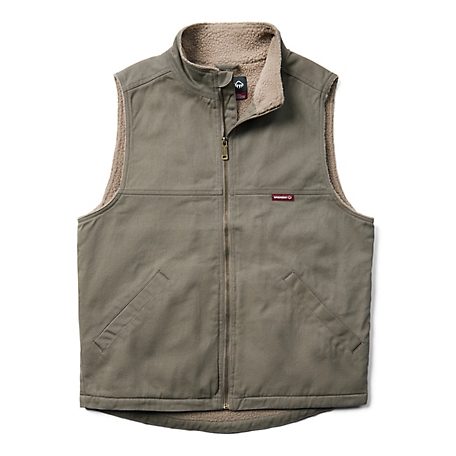 Wolverine Men's Upland Cotton Twill Vest at Tractor Supply Co.