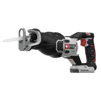 PORTER-CABLE PCCS300B 20V Cordless Brushless Reciprocating Saw, Bare Tool