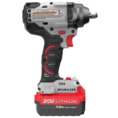 Image showing  1/2 in. Drive 275 ft.-lb. 20V Mid Torque Impact Wrench Kit