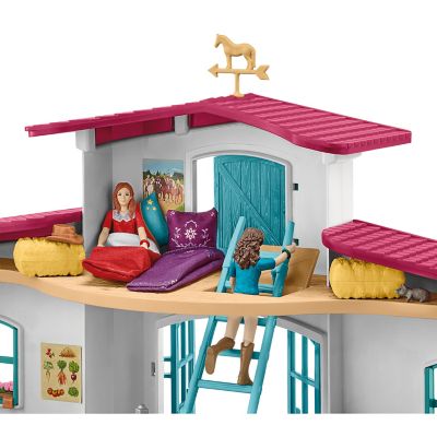 Image showing  56 pc. Lakeside Riding Center Playset