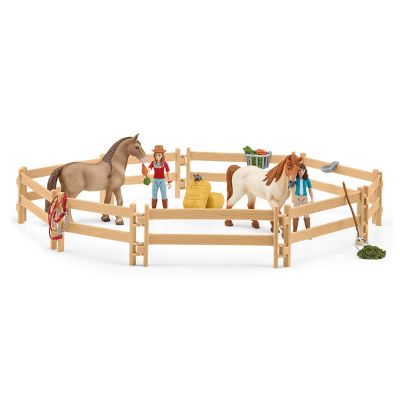 Image showing  56 pc. Lakeside Riding Center Playset
