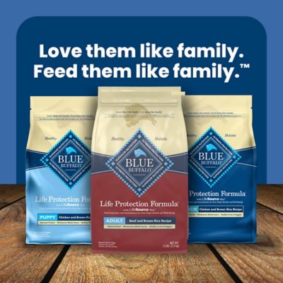 Image showing 8 th Blue Buffalo Life Protection Adult Beef and Brown Rice Recipe Dry Dog Food