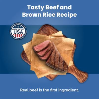 Image showing  Adult Beef and Brown Rice Recipe Dry Dog Food