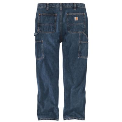 Image showing  Men's Loose Straight Denim Dungaree