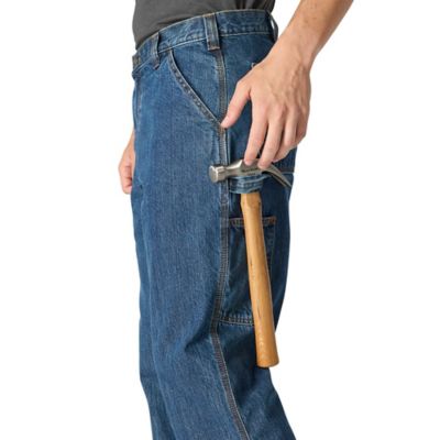 Image showing 6 th Carhartt Men's Loose Straight Denim Dungaree