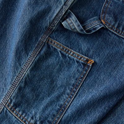 Image showing 7 th Carhartt Men's Loose Straight Denim Dungaree