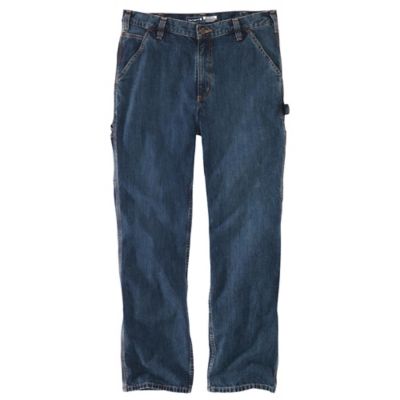 Carhartt Men's Loose Straight Denim Dungaree Best choice for loose fit jeans