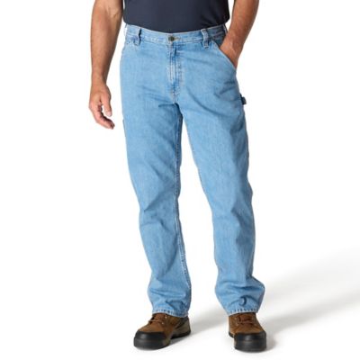 Image showing  Men's Loose Straight Denim Dungaree