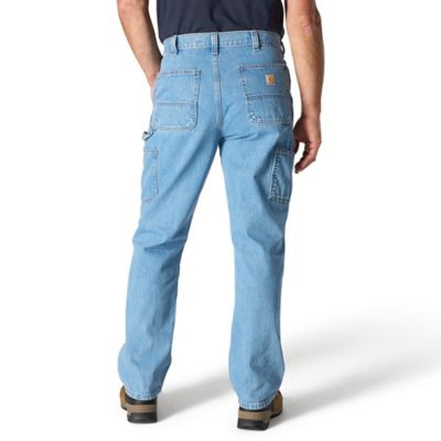 Image showing 2 th Carhartt Men's Loose Straight Denim Dungaree