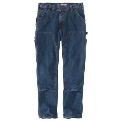 Carhartt Men's Loose Fit Mid-Rise Double-Front Logger Jeans