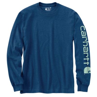 Carhartt Men's Long-Sleeve Loose Fit Graphic T-Shirt