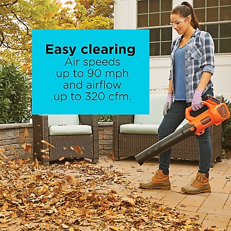 BLACK+DECKER 20V Powerconnect Axial Leaf Blower & String Trimmer Combo Kit  