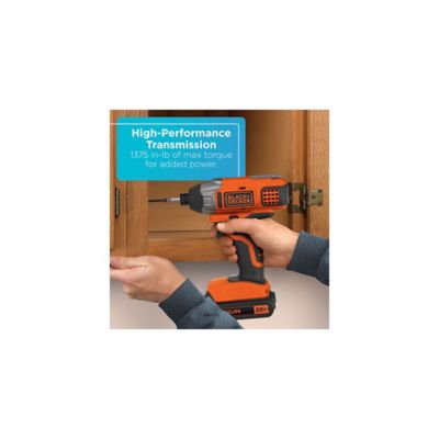 Image showing  Cordless 20V Drill/Driver Impact Tool Combo Kit, 2 pc.