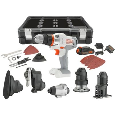 Image showing  Cordless Shell 20V Matrix Drill 6 Kit, White