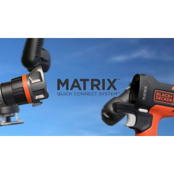  BLACK+DECKER 20V MAX Matrix Cordless Drill/Driver Kit, White  (BDCDMT120WC1FF) : Tools & Home Improvement
